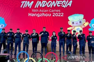 Ratusan Atlit Kontingen Indonesia Siap Tempur di Asian Games 2022 Hangzhou China