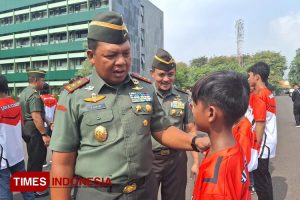 Fornas VII Jabar, Pangdam V Brawijaya Lepas Atlet Kontingen Pencak Silat Madura