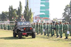 Ribuan Linmas se Kabupaten Jombang Siap Amankan Pemilu 2024
