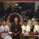 Nomor Urut Capres Cawapres. (FOTO : dok. KPU)