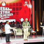 Momen Debat Capres Ketiga. (FOTO : Facebook)