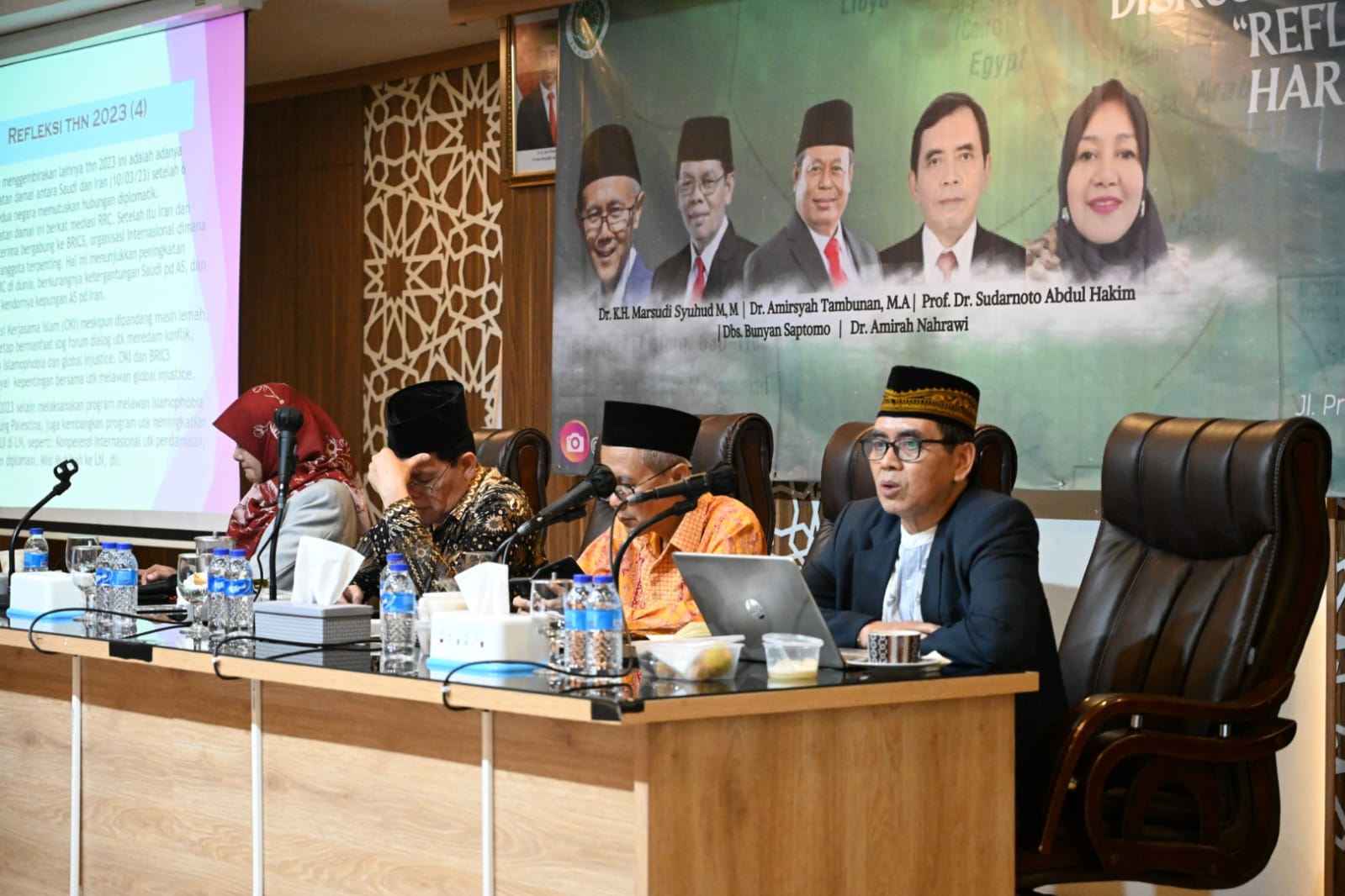 Diskusi MUI dan Dunia Islam Bahas Seputar Islamophobia. (FOTO : MUI)