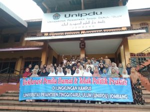 Kampus Unipdu Jombang Tolak Politik Praktis