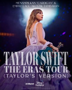 Disney+ Hotstar Hadirkan Beragam Pengalaman Spesial Untuk Merayakan Perilisan “Taylor Swift | The Eras Tour (Taylor’s Version)”