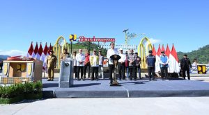 Presiden Jokowi Resmikan Bendungan Tiu Suntuk di Kabupaten Sumbawa Barat