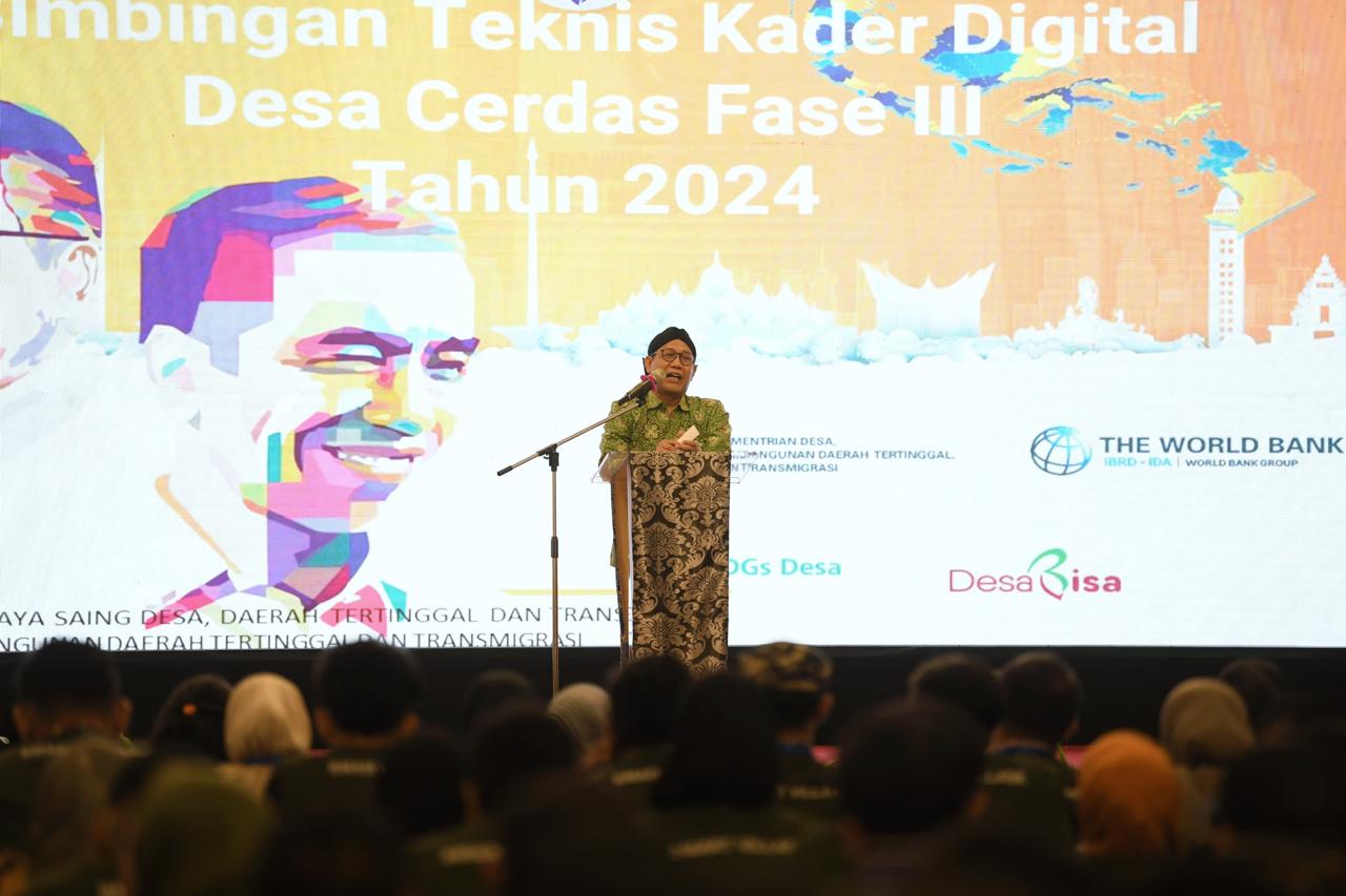 GUS HALIM: DESA CERDAS JADI MESIN UTAMA PERCEPATAN PEMBANGUNAN DESA.