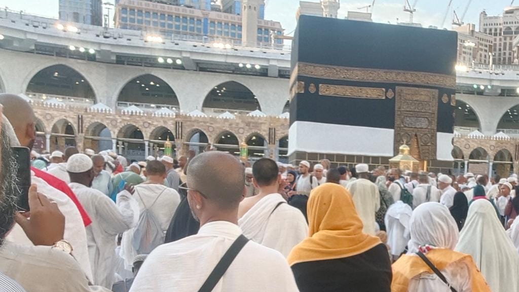Jemaah di Masjidil Haram.