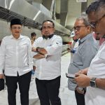 Menag tinjau dapur penyedia katering jemaah haji Indonesia di Makkah.