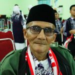 Rohmat (63), jemaah haji asal Kab.Grobogan bersyukur impiannya untuk haji tahun ini terpenuhi.