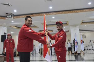 Menpora Dito Kukuhkan dan Lepas Kontingen Indonesia di Ajang ASEAN Schools Games 2024 Vietnam