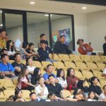 Menteri Pemuda dan Olahraga Republik Indonesia (Menpora RI) Dito Ariotedjo, hari Minggu (26/5) menyaksikan serunya laga kompetisi Indonesian Basketball League (IBL) Tokopedia Season 2024, antara Dewa United Banten kontra Amartha Hangtuah Jakarta di Dewa United Arena, Bumi Serpong Damai (BSD), Tangerang, Banten.