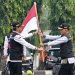 Pelepasan keberangkatan PPIH Arab Saudi di Pondok Gede Jakarta (FOTO: Dok. Kemenag)