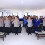 Tingkatkan Kemampuan Komunikasi Publik, Personel Humas Polri Dilatih Jadi Presenter.