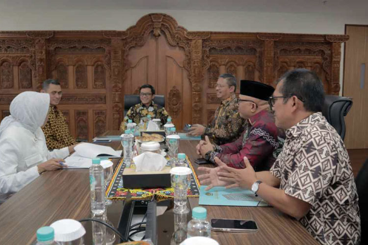 Badan Litbang dan Diklat Kemenag melakukan audiensi dengan Ditjen Dikti Kemendikbudristek.