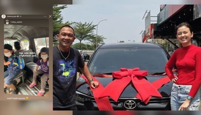 Dapat Mobil Baru Dari Jhon LBF, Begini Respon Anak Kimberly