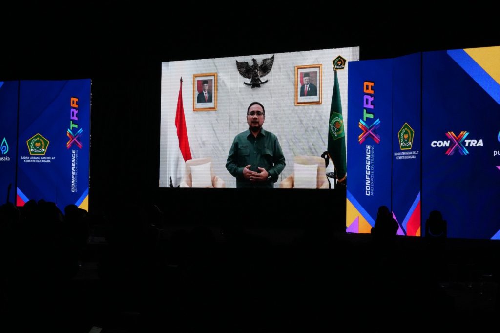 Conference Xtra, Menteri Agama Titip Pesan Bagi Agen Perubahan Layanan Pelatihan