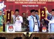 Pengundian Nomor Urut Pilgub Banten 2024: Airin-Ade Dapat 1, Andra-Dimyati 2