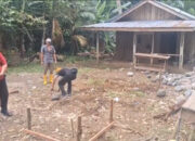 Viral Video Haru Warga Gotong Royong Bangun Rumah Nia Penjual Gorengan