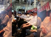 Pengalaman Naik Pesawat Hercules Pertama, Video Nusron Wahid Tegang Pegang Tasbih Viral