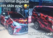 Pemilik Rental Kaget Mobilnya Berubah Warna Loreng ala Ormas, Sempat Dimintai Tebusan 35 Juta