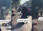 Berebut Lahan, Perkelahian Dua Pria dengan Celurit ”Carok” di Jalan Raya
