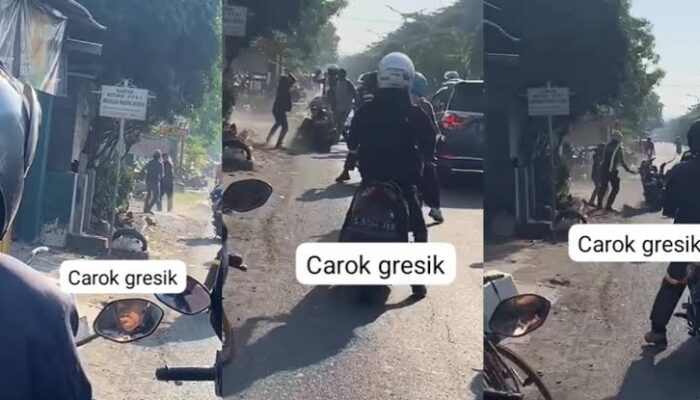 Berebut Lahan, Perkelahian Dua Pria dengan Celurit ”Carok” di Jalan Raya