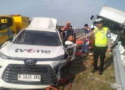Kru TV One Alami Kecelakaan di Tol, 3 Meninggal 2 Luka-luka