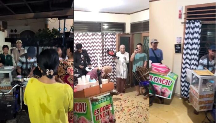 Viral, Suami Rayakan Ulang Tahun Istri dengan Berbeda: Undang Pedagang Kaki Lima dan Orkes Jalanan