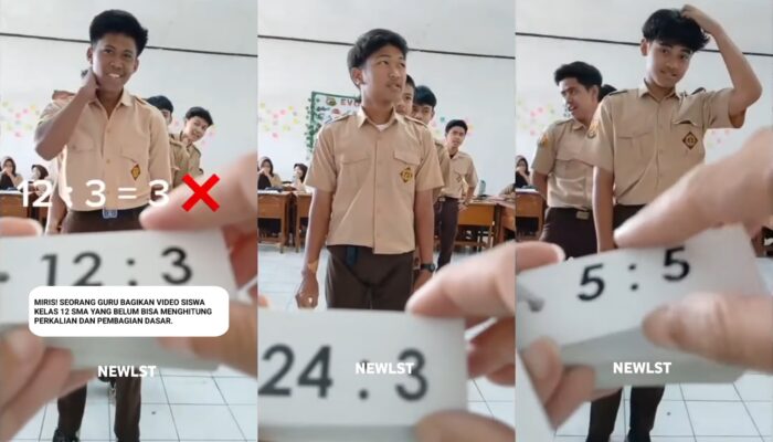 Viral, Siswa SMA Tak Bisa Perkalian dan Pembagian Dasar, Ternyata Ini Kata Gurunya