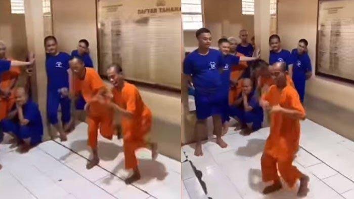 Gunawan Sadbor Hibur Pengguni Penjara dengan Joget Ayam Patuk