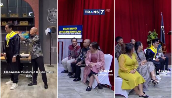 Andre cs Parodikan Gelar Honoris Causa Raffi Ahmad di Lapor Pak, Asisten Raffi Geram