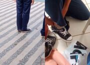 Menyentuh, Guru Honorer Belikan Sepatu Siswa Gegara Tak Layak Pakai