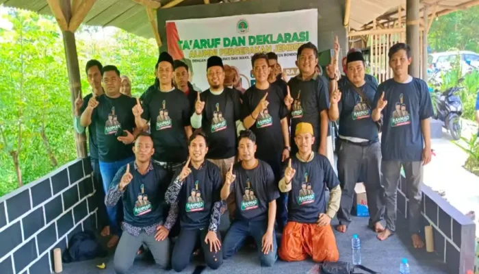 Alumni PMII UIN KHAS Jember Deklarasi Dukung RAHMAD, Ra As’ad: Mari Bangun Bondowoso Bersama-sama