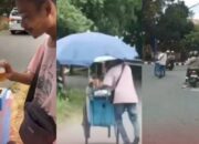 Miris, Penjual Pentol Dorong Gerobak Sempoyongan Setelah Dicekoki Miras