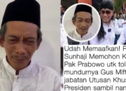 Emosional, Sunhaji Menangis Minta Prabowo Tolak Pengunduran Diri Miftah, Netizen Curiga Ada Intimidasi