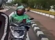 Viral, Driver Ojol Tendang Pesepeda hingga Jatuh, Grab: Tidak Menolerir dan Akan Tindak Tegas 