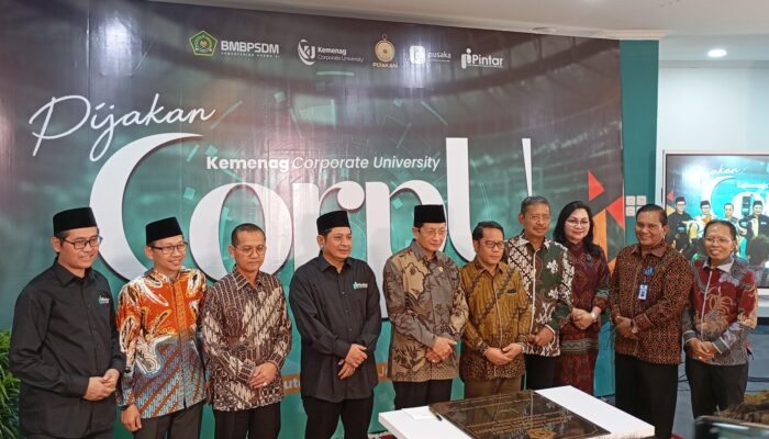 Pijakan dan CorpU Kemenag Diluncurkan, Kepala Badan Moderasi Beragama dan PSDM: Layanan Semakin Paripurna