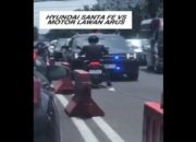 Aksi Pengendara Motor Lawan Arah dan Ngeyel di Bandung, Netizen Geram