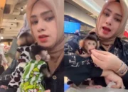Viral, Emak-emak Bawa 2 Monyet ke Mall, Ditegur Satpam Malah Emosi