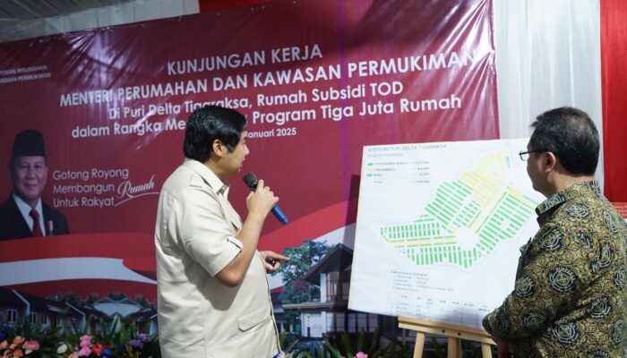 Menteri Ara Harap Pengembang Bangun Rumah Subsidi Dekat Dengan Transportasi Umum