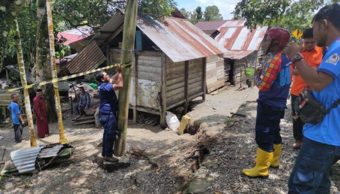 PUPR Lakukan Survei Terhadap Pergerakan Tanah di Aceh Barat