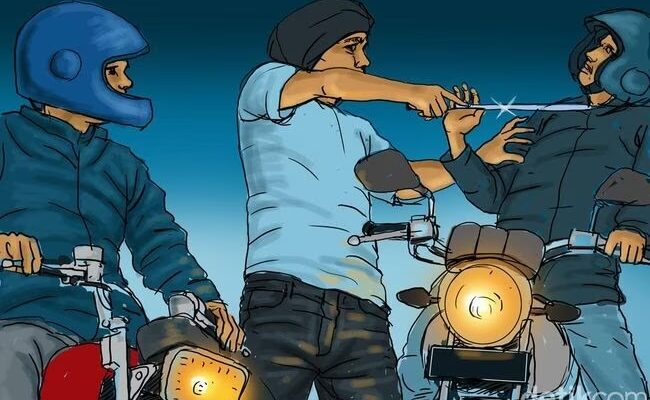 Gagal Rampas Tas, Begal di Tanah Abang Sayat Leher Korban hingga Luka 20 Jahitan