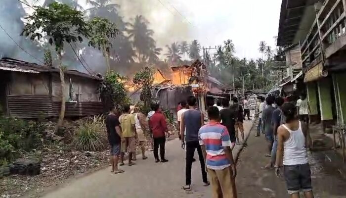 Kebakaran Landa Padang Pariaman, 10 Rumah Ludes, Kerugian Capai Rp2 Miliar