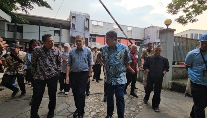 Menteri PKP Tinjau Kesiapan Lokasi Pembangunan Rusun Unpad