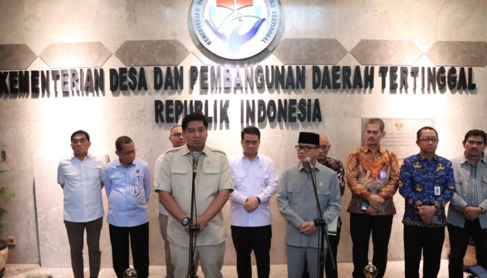 Menteri PKP dan Menteri Desa PDT Siap Kolaborasi Program Perumahan di Desa
