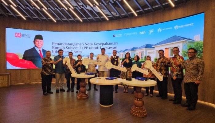 Menteri PKP : KPR FLPP Bantu Cleaning Service dan Petugas Keamanan Injourney Group Miliki Rumah Subsidi