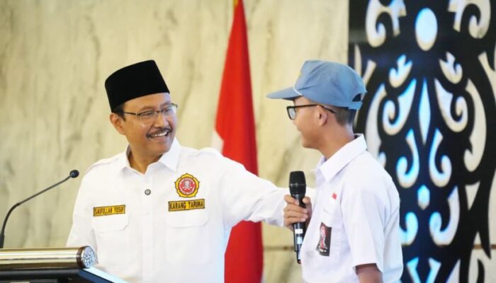 Melalui DTSEN, Gus Ipul Ajak Pemprov Kaltim Kolaborasi Entaskan Kemiskinan.