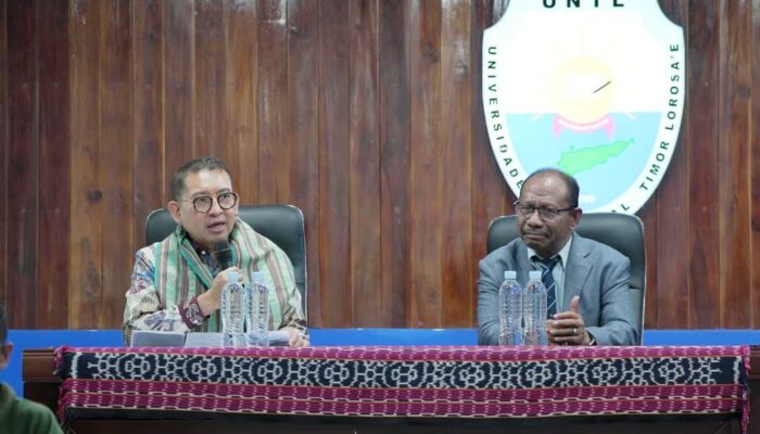 Perkuat Hubungan Bilateral Indonesia–Timor Leste melalui Diplomasi Budaya, Menteri Kebudayaan RI Hadiri Kuliah Umum di Universidade Nacional Timor Lorosa’e