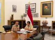 Prabowo Subianto dan Sufmi Dasco Lakukan Pertemuan Empat Mata di Istana