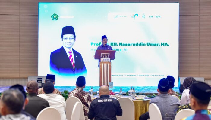 Menteri Nasaruddin Umar: Marbot Masjid adalah Artis-artis Langit